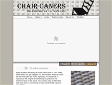 Tablet Screenshot of chaircaners.com